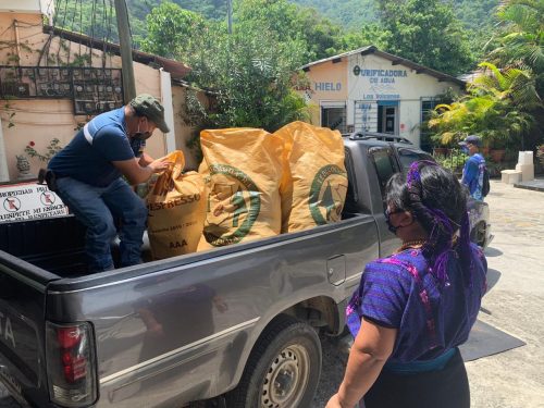 corona hulpactie Guatemala